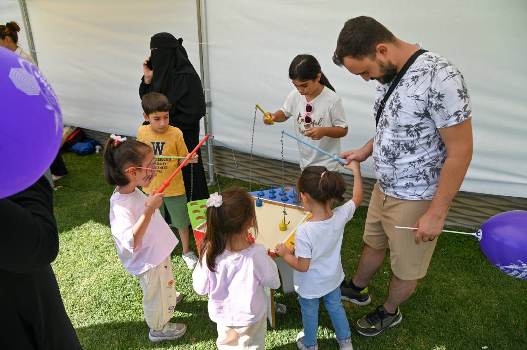Selçuklu'da çocukların neşesi gökyüzüne taştı 15